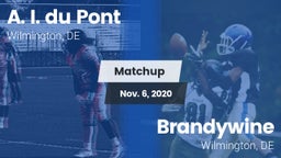 Matchup: A.I.DuPont vs. Brandywine  2020