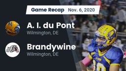 Recap: A. I. du Pont  vs. Brandywine  2020