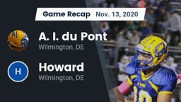 Recap: A. I. du Pont  vs. Howard  2020