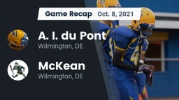 Recap: A. I. du Pont  vs. McKean  2021