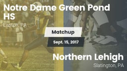 Matchup: Notre Dame Green vs. Northern Lehigh  2017