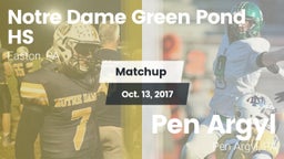 Matchup: Notre Dame Green vs. Pen Argyl  2017