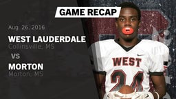 Recap: West Lauderdale  vs. Morton  2016