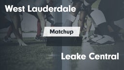 Matchup: West Lauderdale vs. Leake Central  2016