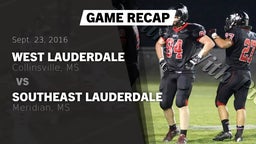 Recap: West Lauderdale  vs. Southeast Lauderdale  2016