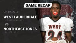 Recap: West Lauderdale  vs. Northeast Jones  2016