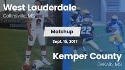 Matchup: West Lauderdale vs. Kemper County  2017