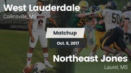 Matchup: West Lauderdale vs. Northeast Jones  2017