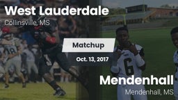 Matchup: West Lauderdale vs. Mendenhall  2017