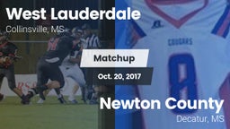 Matchup: West Lauderdale vs. Newton County  2017