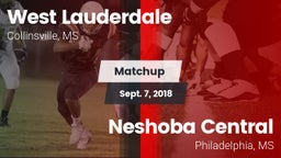 Matchup: West Lauderdale vs. Neshoba Central  2018