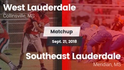 Matchup: West Lauderdale vs. Southeast Lauderdale  2018