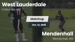 Matchup: West Lauderdale vs. Mendenhall  2018