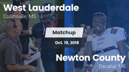 Matchup: West Lauderdale vs. Newton County  2018