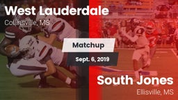 Matchup: West Lauderdale vs. South Jones  2019