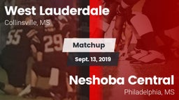 Matchup: West Lauderdale vs. Neshoba Central  2019