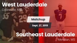 Matchup: West Lauderdale vs. Southeast Lauderdale  2019