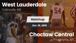 Matchup: West Lauderdale vs. Choctaw Central  2019