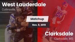 Matchup: West Lauderdale vs. Clarksdale  2019