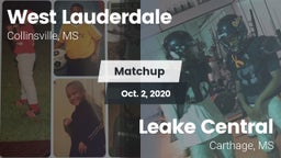 Matchup: West Lauderdale vs. Leake Central  2020