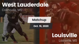 Matchup: West Lauderdale vs. Louisville  2020
