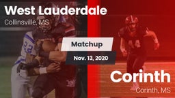 Matchup: West Lauderdale vs. Corinth  2020