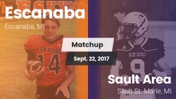 Matchup: Escanaba vs. Sault Area  2017
