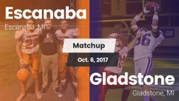 Matchup: Escanaba vs. Gladstone  2017
