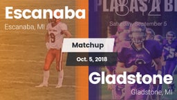 Matchup: Escanaba vs. Gladstone  2018