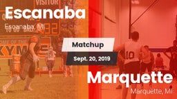 Matchup: Escanaba vs. Marquette  2019