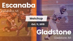 Matchup: Escanaba vs. Gladstone  2019