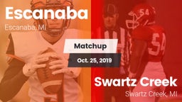 Matchup: Escanaba vs. Swartz Creek  2019