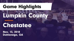 Lumpkin County  vs Chestatee Game Highlights - Nov. 13, 2018
