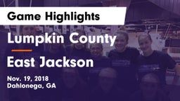 Lumpkin County  vs East Jackson Game Highlights - Nov. 19, 2018