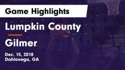 Lumpkin County  vs Gilmer Game Highlights - Dec. 15, 2018