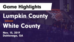 Lumpkin County  vs White County  Game Highlights - Nov. 15, 2019