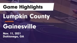 Lumpkin County  vs Gainesville  Game Highlights - Nov. 11, 2021