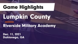 Lumpkin County  vs Riverside Military Academy  Game Highlights - Dec. 11, 2021