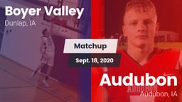 Matchup: Boyer Valley vs. Audubon  2020