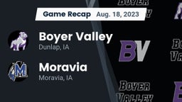 Recap: Boyer Valley  vs. Moravia  2023