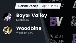 Recap: Boyer Valley  vs. Woodbine  2023