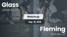 Matchup: Glass vs. Fleming  2016