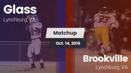 Matchup: Glass vs. Brookville  2016