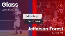 Matchup: Glass vs. Jefferson Forest  2016