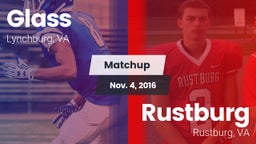 Matchup: Glass vs. Rustburg  2016