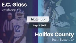 Matchup: E.C. Glass High vs. Halifax County  2016