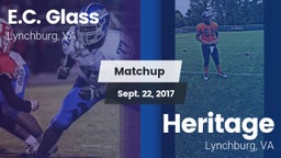 Matchup: E.C. Glass High vs. Heritage  2017