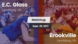 Matchup: E.C. Glass High vs. Brookville  2017