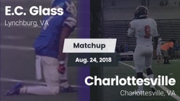 Matchup: E.C. Glass High vs. Charlottesville  2018