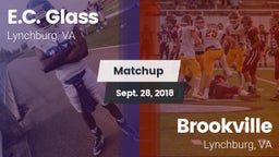 Matchup: E.C. Glass High vs. Brookville  2018